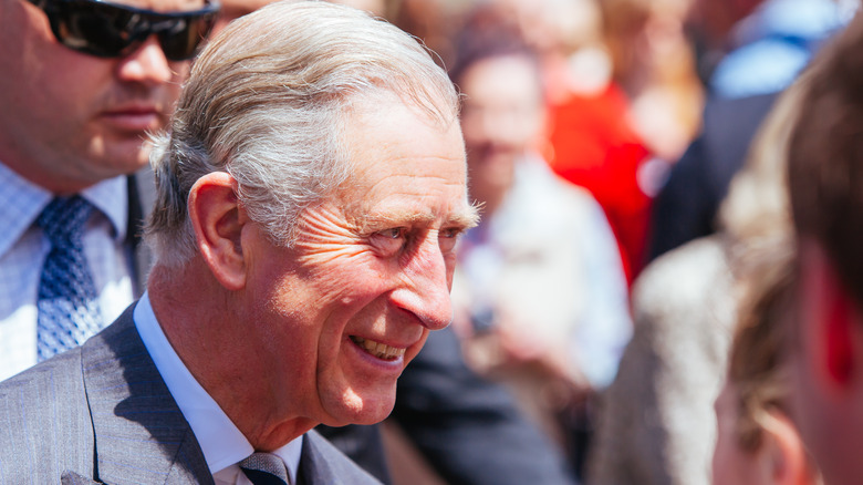 Prince Charles smiling