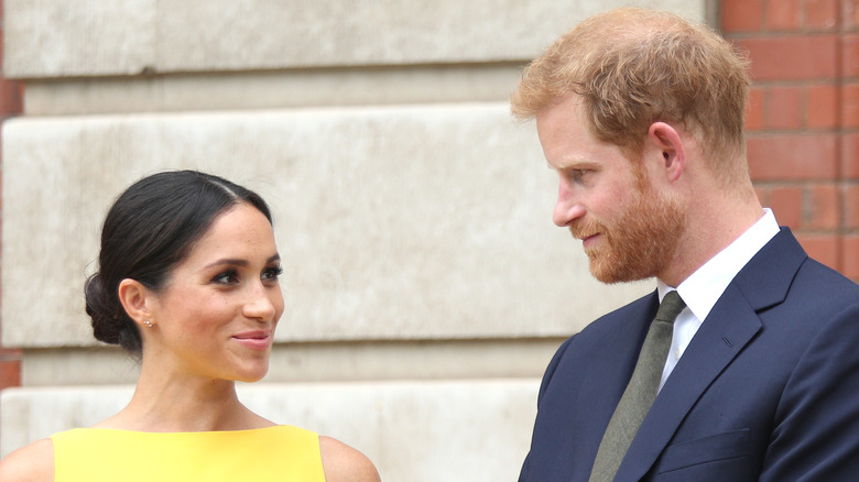 The Duke and Duchess of Sussex at an appearance