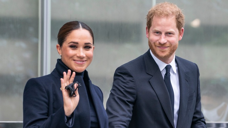 Meghan Markle with Prince Harry