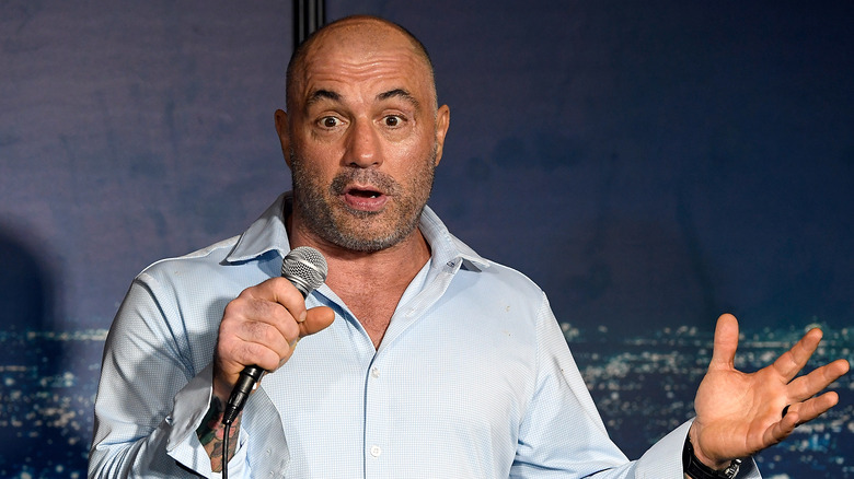 Joe Rogan performing