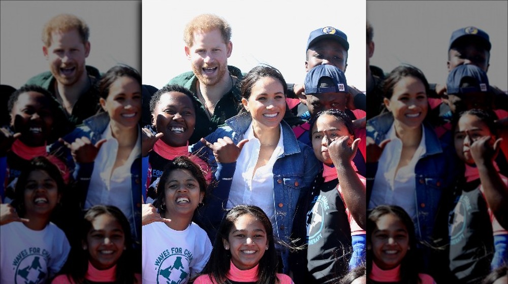 Prince Harry and Meghan Markle promoting Waves for Change in South Africa
