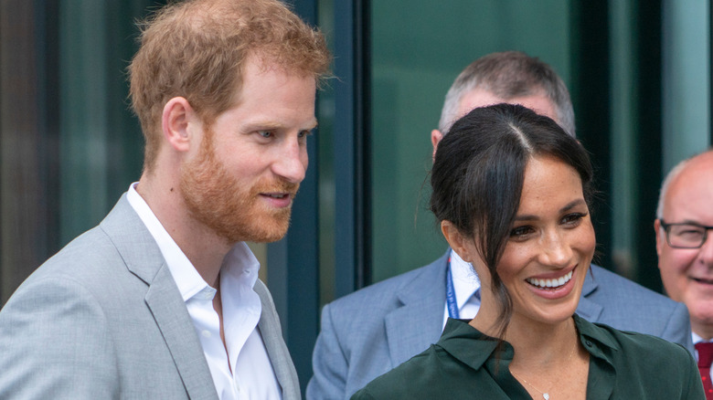 Meghan, Duchess of Sussex and Prince Harry, Duke of Sussex on Commonwealth Day 2020