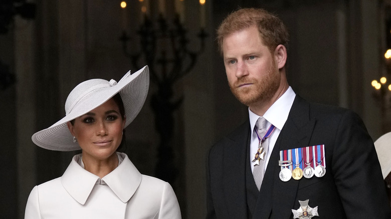 Meghan and Harry at an event