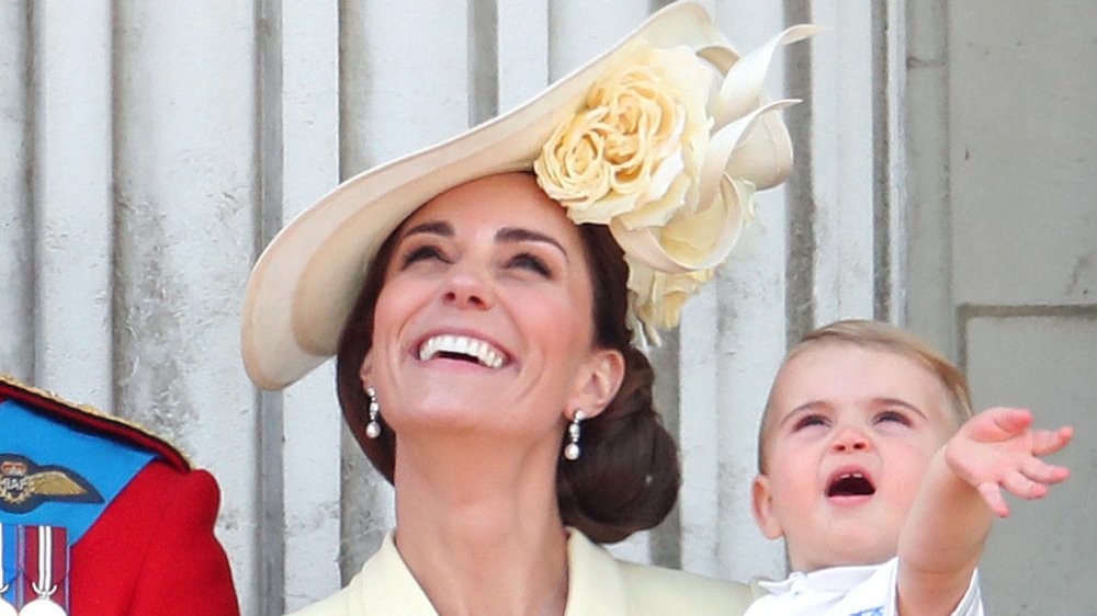 Kate Middleton and Prince Louis 