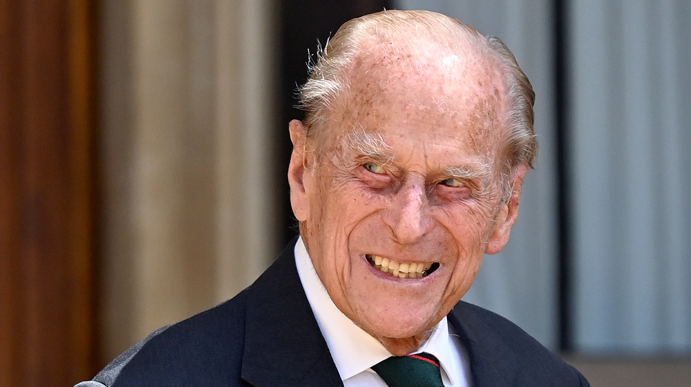 Prince Philip smiling