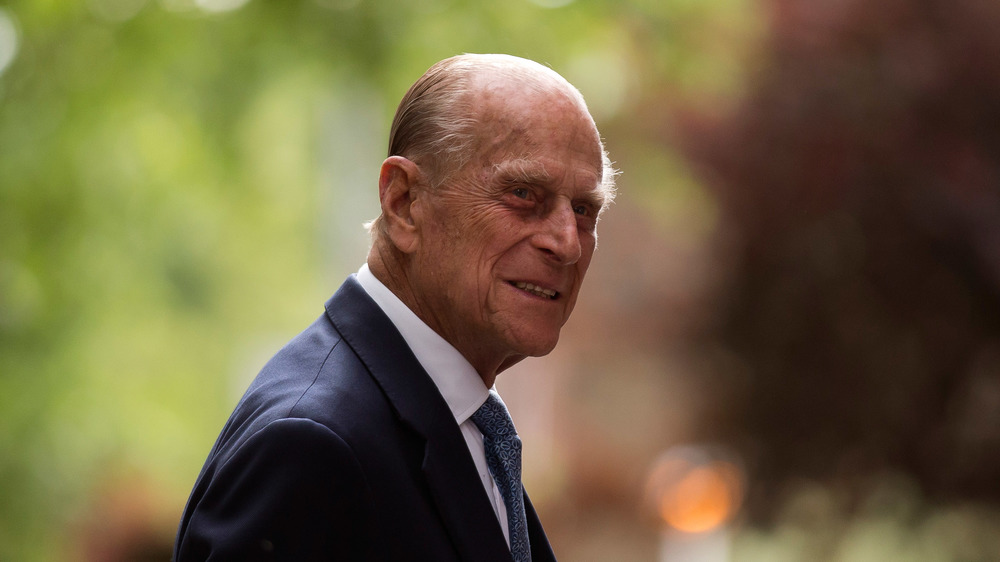 Prince Philip smiling