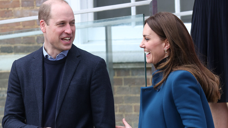 Duke and Duchess of Cambridge visit the Foundling Museum on January 19, 2022