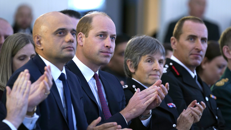 Prince William at the Emergency Services Mental Health Symposium