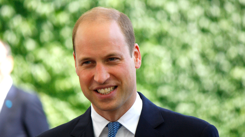 Prince William smiling