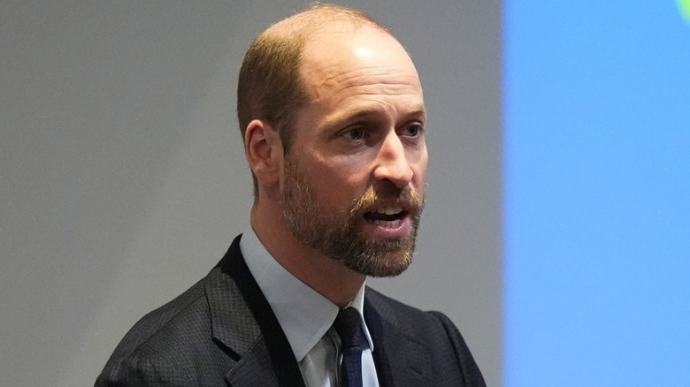 Prince William speaks during the Emergency and Critical Care Conference at Birmingham, England (2025)