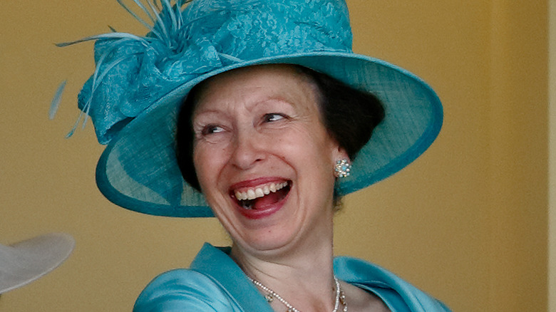 Princess Anne laughing