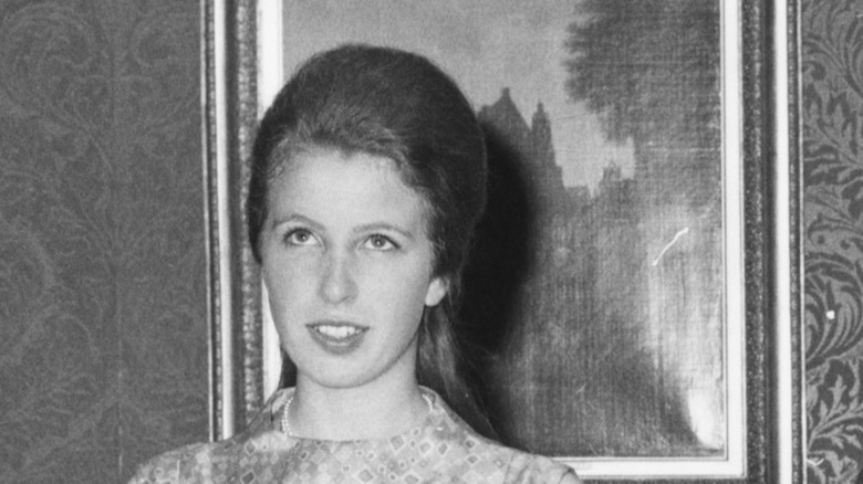 Princess Anne smiling