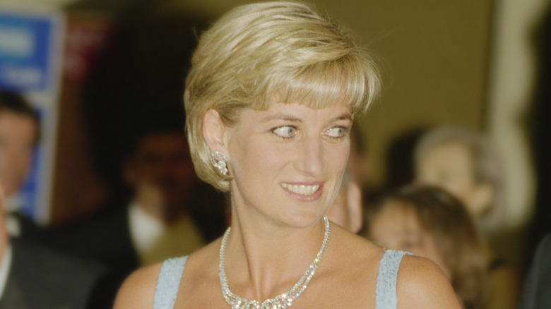 Princess Diana at an event