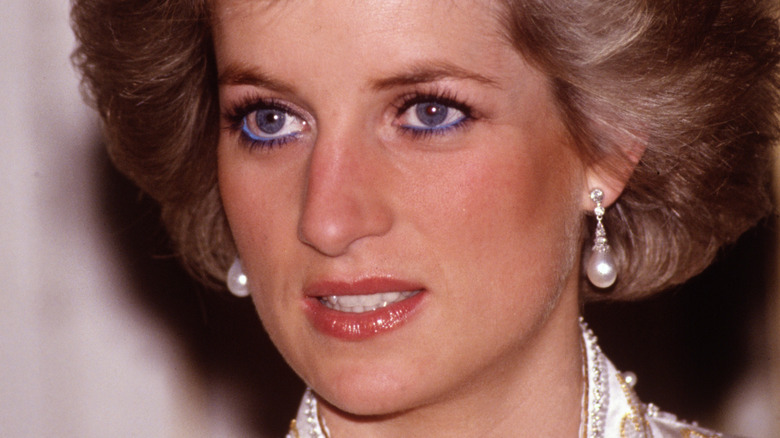 Princess Diana posing