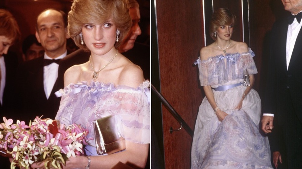 Princess Diana's sleeping beauty dress