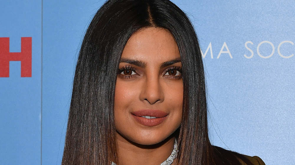 Priyanka Chopra smiling on the red carpet