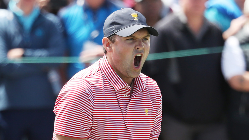 Patrick Reed excited