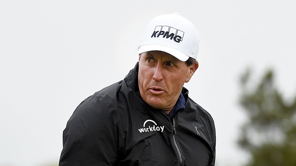 Phil Mickelson surprised