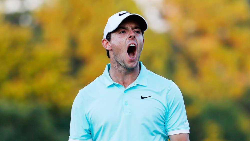 Rory McIlroy scream