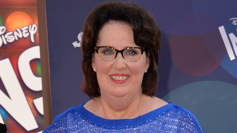 Phyllis Smith smiles