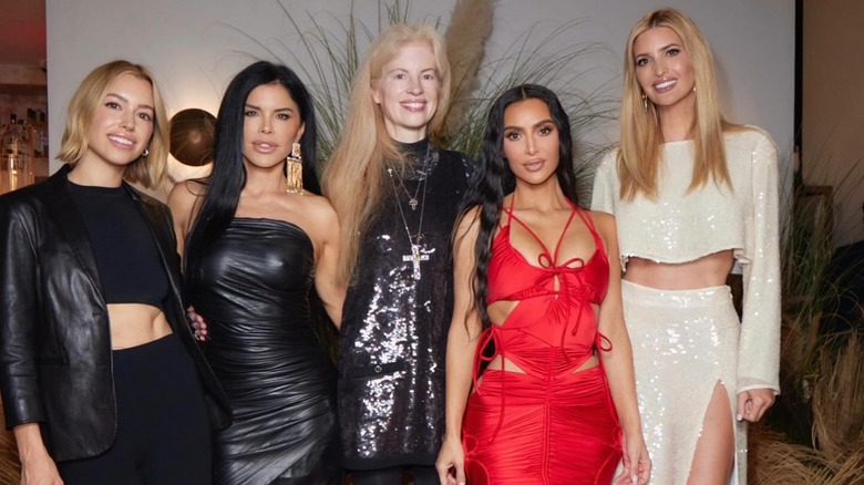 Kim Kardashian, Ivanka Trump, and friends