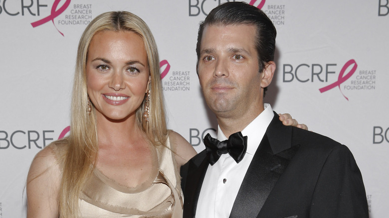 Vanessa and Don Trump Jr. at a Breast Cancer Research Foundation event