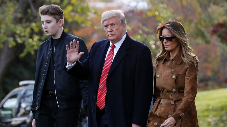 Psychologist Tells Us Melania Likely Fears Barron's Loss Of Privacy ...