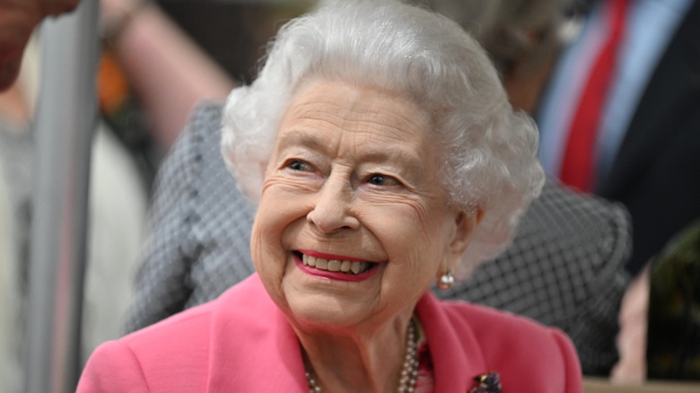 Queen Elizabeth II at the Chelsea Flower Show