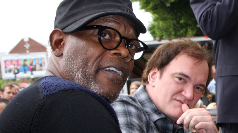 Samuel L. Jackson and Quentin Tarantino talking