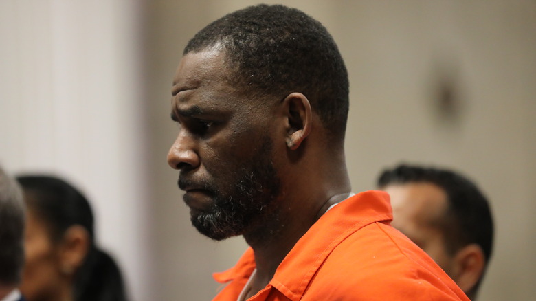 R. Kelly at a court hearing in September 2021