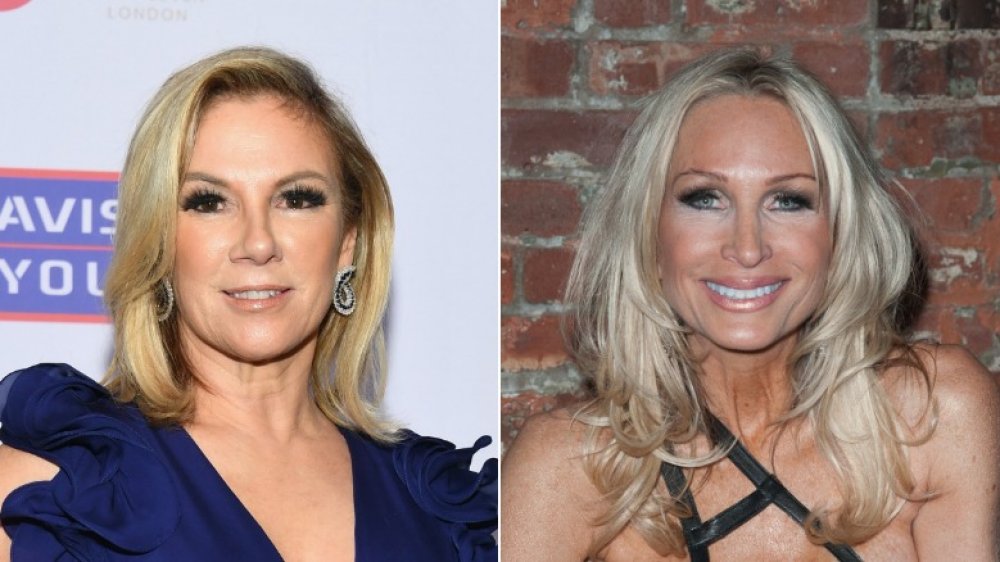 Ramona Singer at Global Lyme Alliance Fourth Annual New York City Gala in 2018; Kim DePaola at Cuffs by Kim D party in 2013