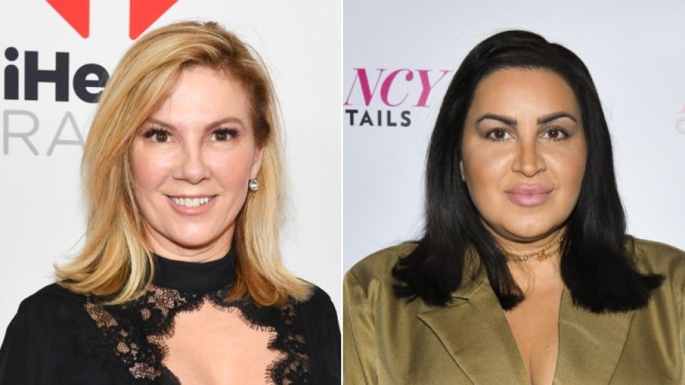 Ramona Singer at Z100's Jingle Ball 2018; Mercedes Javid at Fancy AF Cocktails book launch in 2019