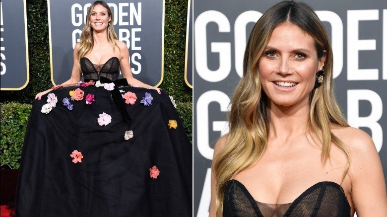 Heidi klum dress golden globes 2019 best sale