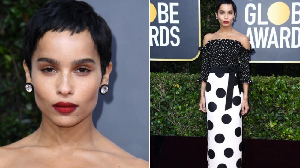 Zoe Kravitz at the 2020 Golden Globes