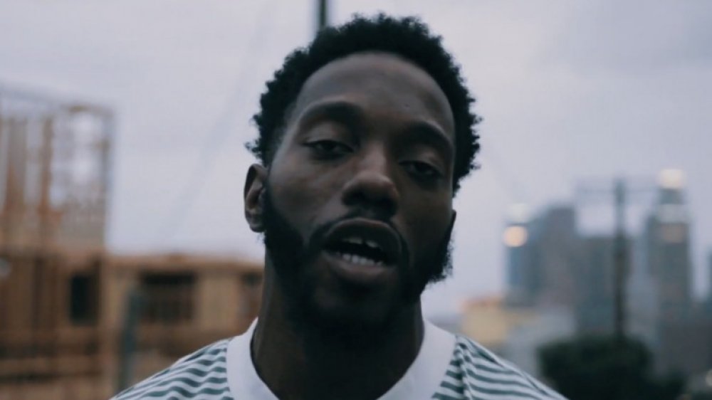 Dee Dave in a screenshot from a music video 