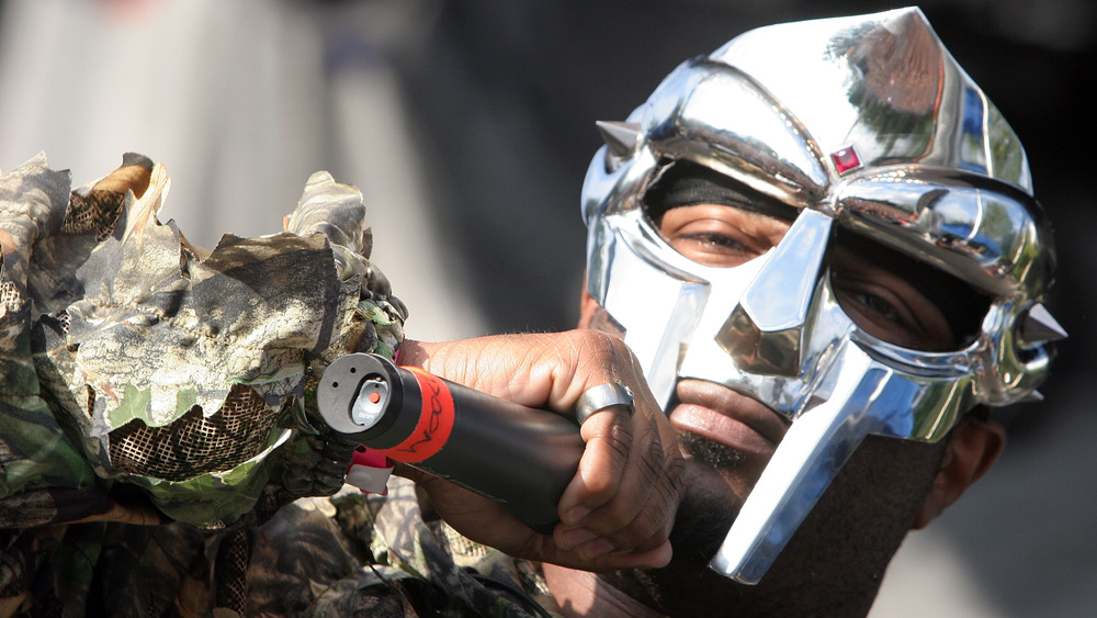 MF Doom performing at the 2009 Pitchfork Music Festival