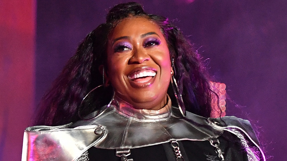 Missy Elliott smiling