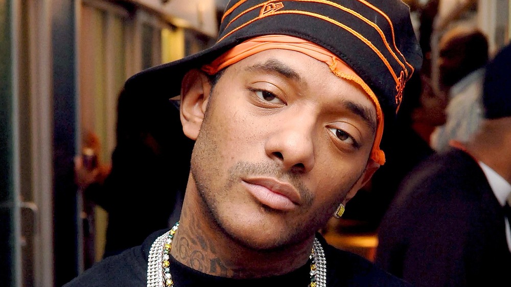 Prodigy wearing a cap backwards