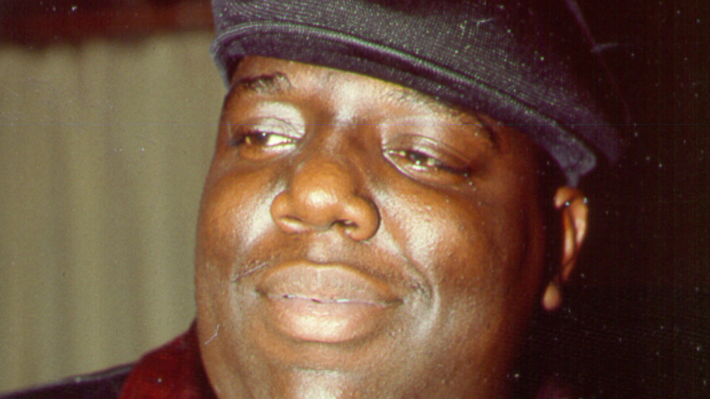 The Notorious B.I.G grinning