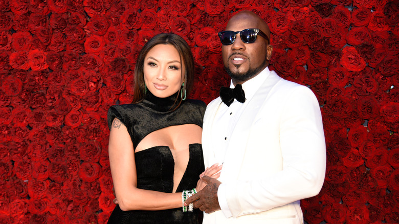 Jeannie Mai and Jeezy at event