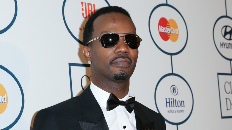 Juicy J wearing sunglasses