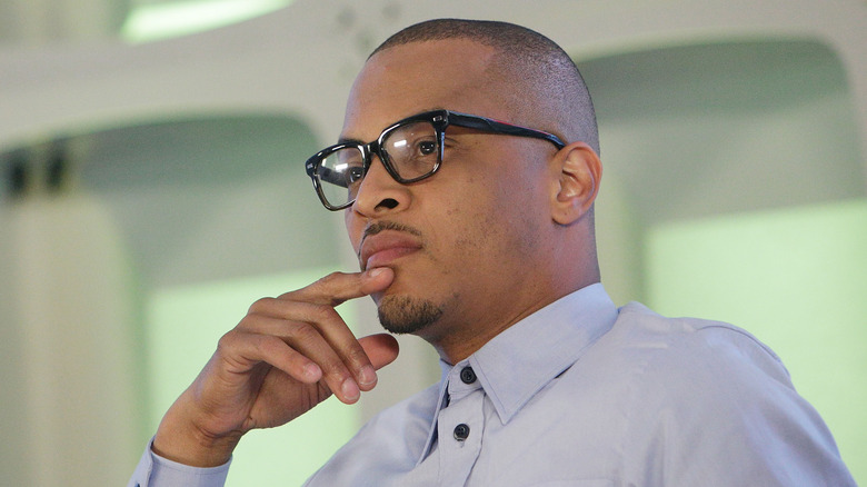 T.I. speaking