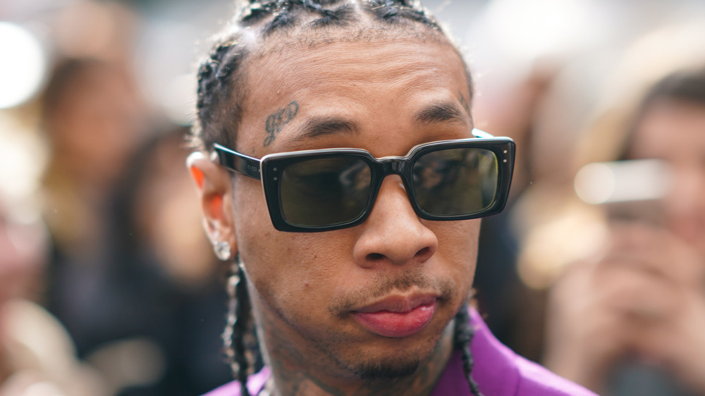 Tyga at Paris Fashion Week