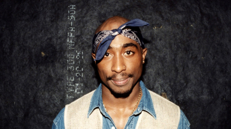 Tupac Shakur smiling