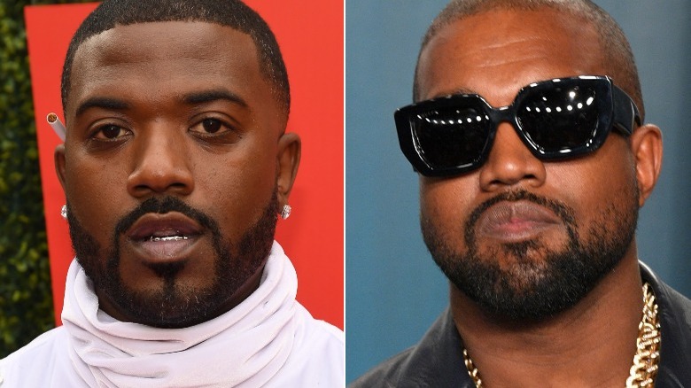 Ray J and Kanye West