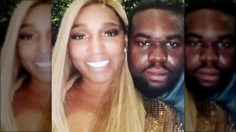 NeNe Leakes with Bryson Bryant smiling