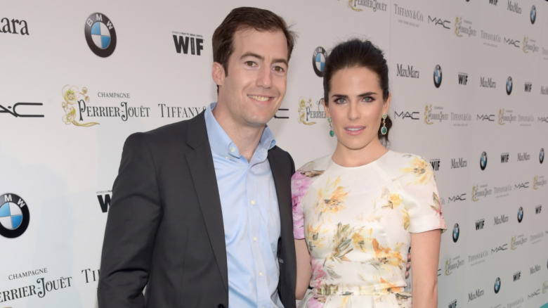 Karla Souza and Marshall Trenkmann at an event