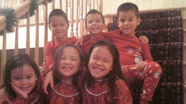 The Gosselin sextuplets as toddlers 
