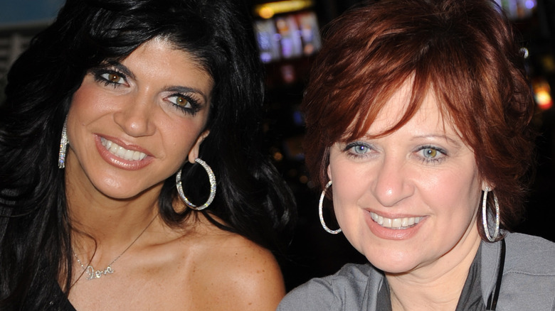 Teresa Giudice and Caroline Manzo smiling