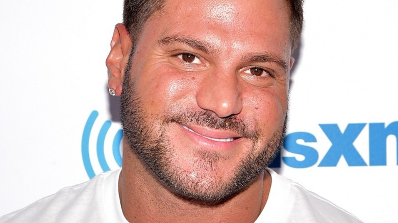 Ronnie Magro grinning